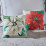 Poinsettia Pillow-Lange General Store