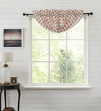 Portabella Buffalo Check Balloon Valance-Lange General Store