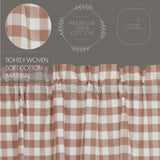 Portabella Buffalo Check Door Panel Curtain-Lange General Store