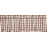 Portabella Buffalo Check Valance-Lange General Store