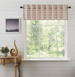 Portabella Buffalo Check Valance-Lange General Store