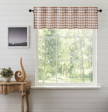 Portabella Buffalo Check Valance-Lange General Store