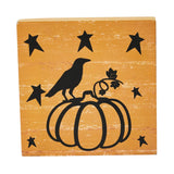 Prim Stars Pumpkin Raven Sign-Lange General Store