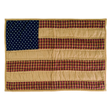 Patriotic Patch Placemats - Set of 6-Lange General Store