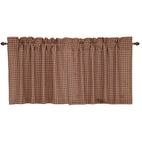 Patriotic Patch Tier Curtains 24"-Lange General Store