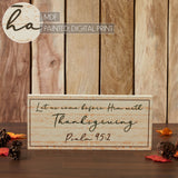 Psalm 95:2 Let Us Come Before Him Sign-Lange General Store