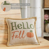 Pumpkin Bounty Hello Fall Pillow-Lange General Store