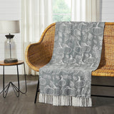 Pumpkin Grey Throw-Lange General Store