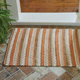 Pumpkin Seed Chindi Rag Rug-Lange General Store