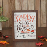 Pumpkin Spice Is My Language Wall Sign-Lange General Store