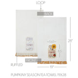 Pumpkiny Season Tea Towel-Lange General Store