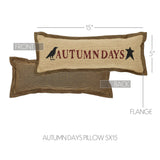 Raven Harvest Autumn Days Pillow-Lange General Store