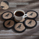 Raven Harvest Braided Coasters-Lange General Store