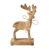 Reindeer Wooden Figurine-Lange General Store