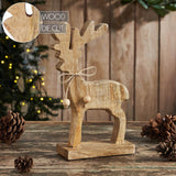 Reindeer Wooden Figurine-Lange General Store