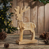 Reindeer Wooden Figurine-Lange General Store