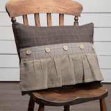 Rory Ruffled Pillow-Lange General Store