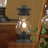 Rustic Onion Lamp - Black-Lange General Store