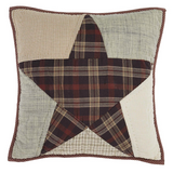 Abilene Star Quilted Pillow-Lange General Store