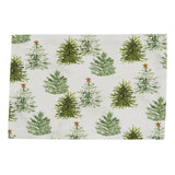 Rustic Trees Christmas Placemats-Lange General Store