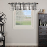 Annie Black Buffalo Check Valance-Lange General Store