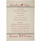 Sawyer Mill Holiday Reindeer and Recipes Towel Set-Lange General Store