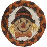 Scarecrow Braided Coaster Set-Lange General Store