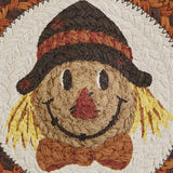 Scarecrow Braided Trivet 8" Set-Lange General Store