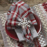 Snowflake Napkin Ring-Lange General Store