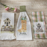 Spring Garden Hand Tie Towel-Lange General Store