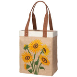 Sunflower Splendor Market Tote Bag-Lange General Store