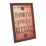 Thankful Grateful Blessed Wall Sign-Lange General Store