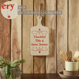 Thankful This & Every Season Cutting Board Sign-Lange General Store