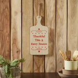 Thankful This & Every Season Cutting Board Sign-Lange General Store