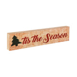 Tis The Season Block Sign-Lange General Store