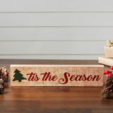 Tis The Season Block Sign-Lange General Store