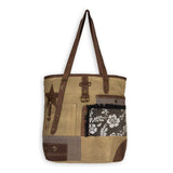 Vintage Intrigue Patchwork Tote Bag-Lange General Store