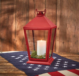 Vintage Tall Red Lantern-Lange General Store