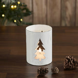 Votive Candle Holder Christmas Tree-Lange General Store