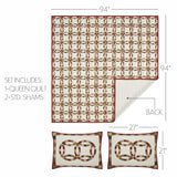 Wedding Rings Quilt Set-Lange General Store