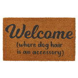 Welcome Dog Hair Door Mat-Lange General Store