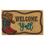 Welcome Y'all Door Mat-Lange General Store