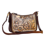 Whitley Way Hand-Tooled Bag-Lange General Store