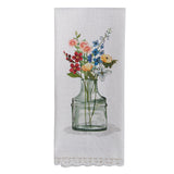 Wildflower Sketchbook Towel-Lange General Store