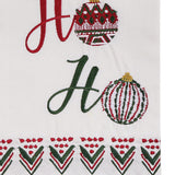 Winter Ornament Dishtowel-Lange General Store