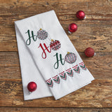 Winter Ornament Dishtowel-Lange General Store