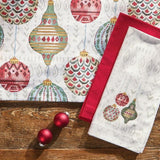 Winter Ornament Napkins-Lange General Store