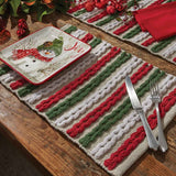 Winter Scarf Placemats-Lange General Store