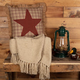 Dawson Star Applique Pillow-Lange General Store