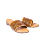 Xena Hand Tooled Sandals-Lange General Store